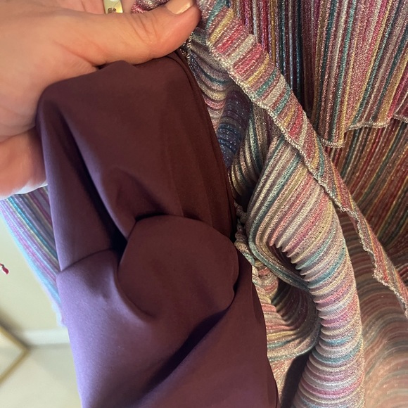 SAYLOR Allison Multicolor Striped Long Sleeve Midi Dress Size M - Picture 9 of 12